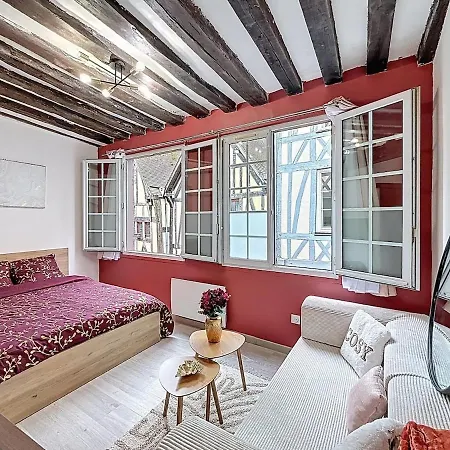 Appartamento Centre Historique L'atelier De L'artiste Rouen