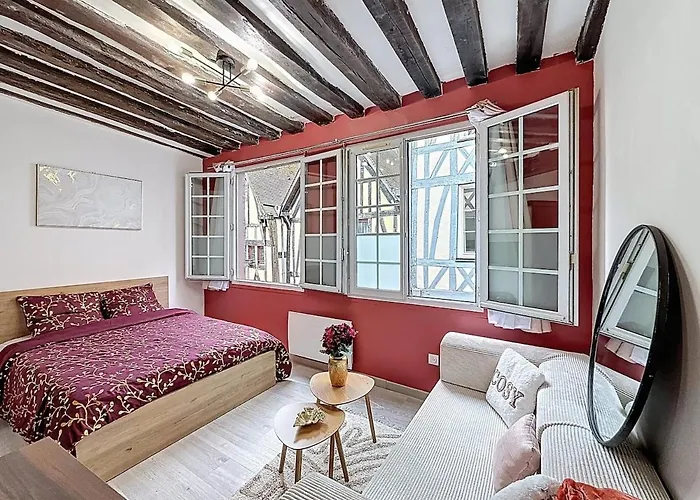 Appartamento Centre Historique L'atelier De L'artiste Rouen